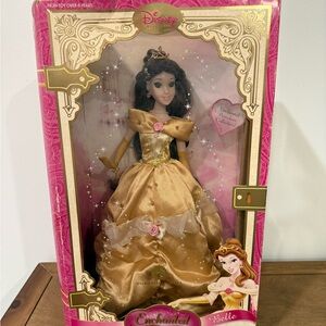 Brass Key Keepsakes Disney Princess Enchanted Tales Belle Porcelain Doll